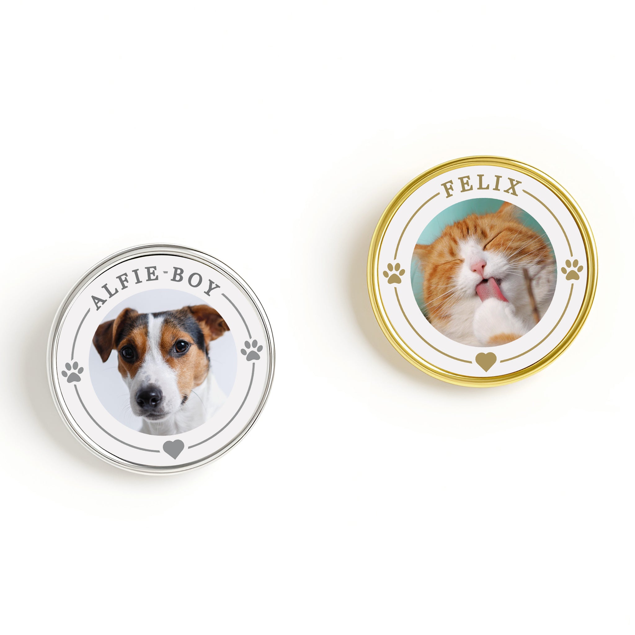 Personalised Pet Photo Lapel Pin Badge