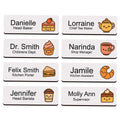 Personalised Cafe Staff Name Badge 2.5 x 7.5cm