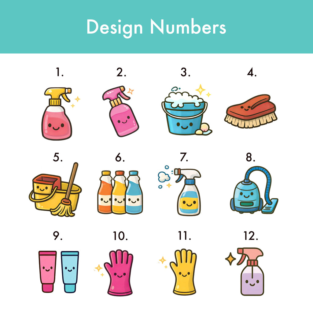 Personalised Cleaner Name Badge 2.5 x 7.5cm