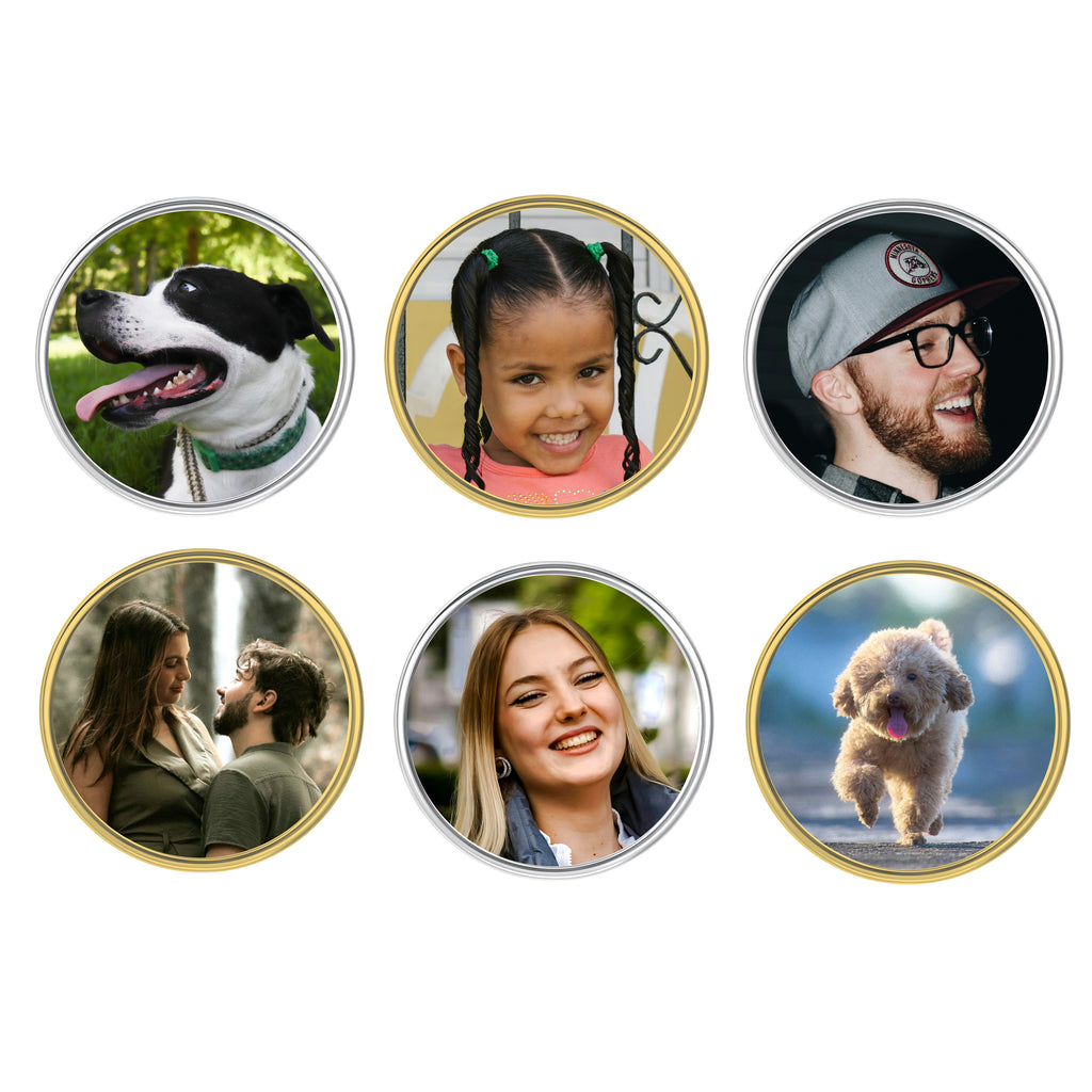 Personalised Photo Lapel Pin Badge