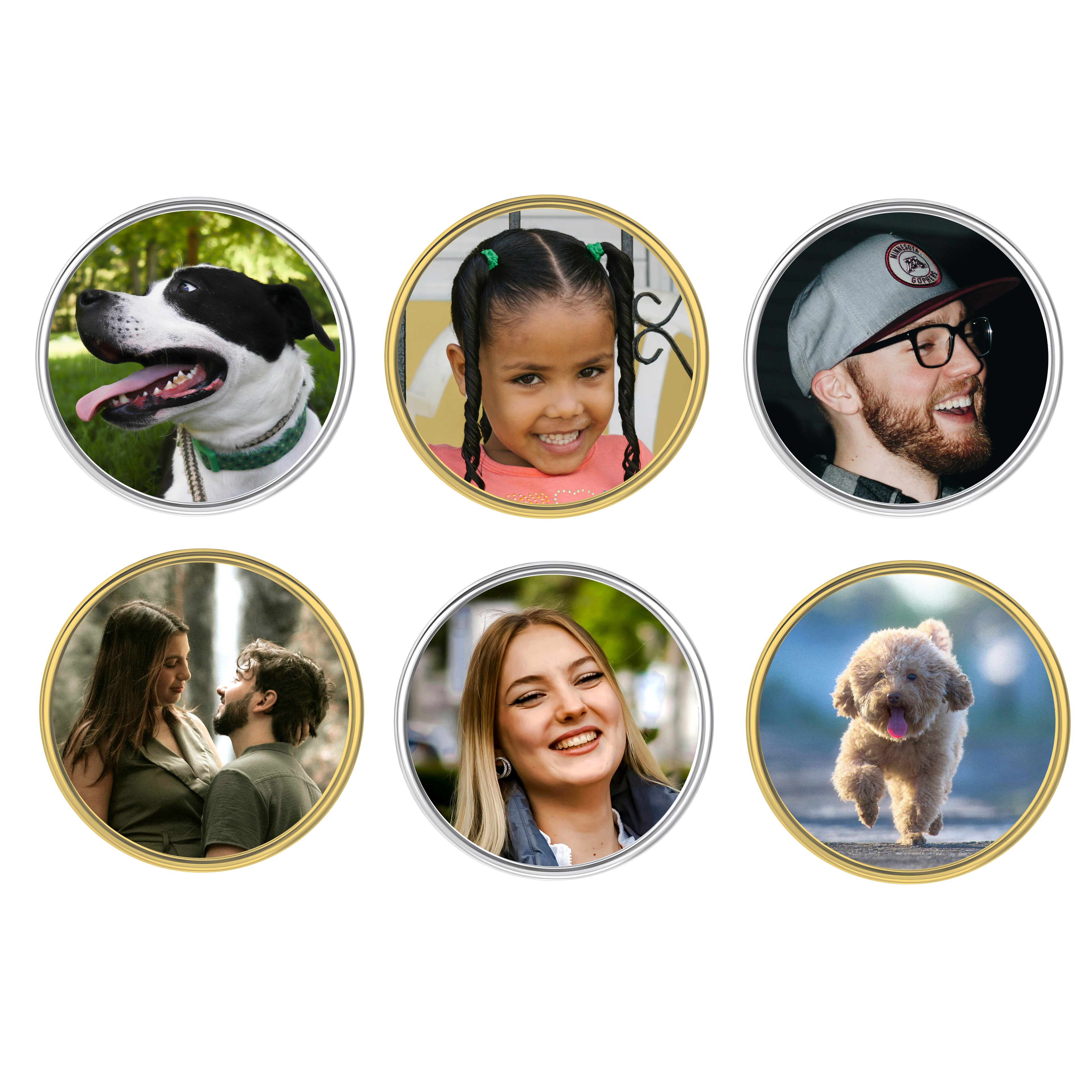 Personalised Photo Lapel Pin Badge