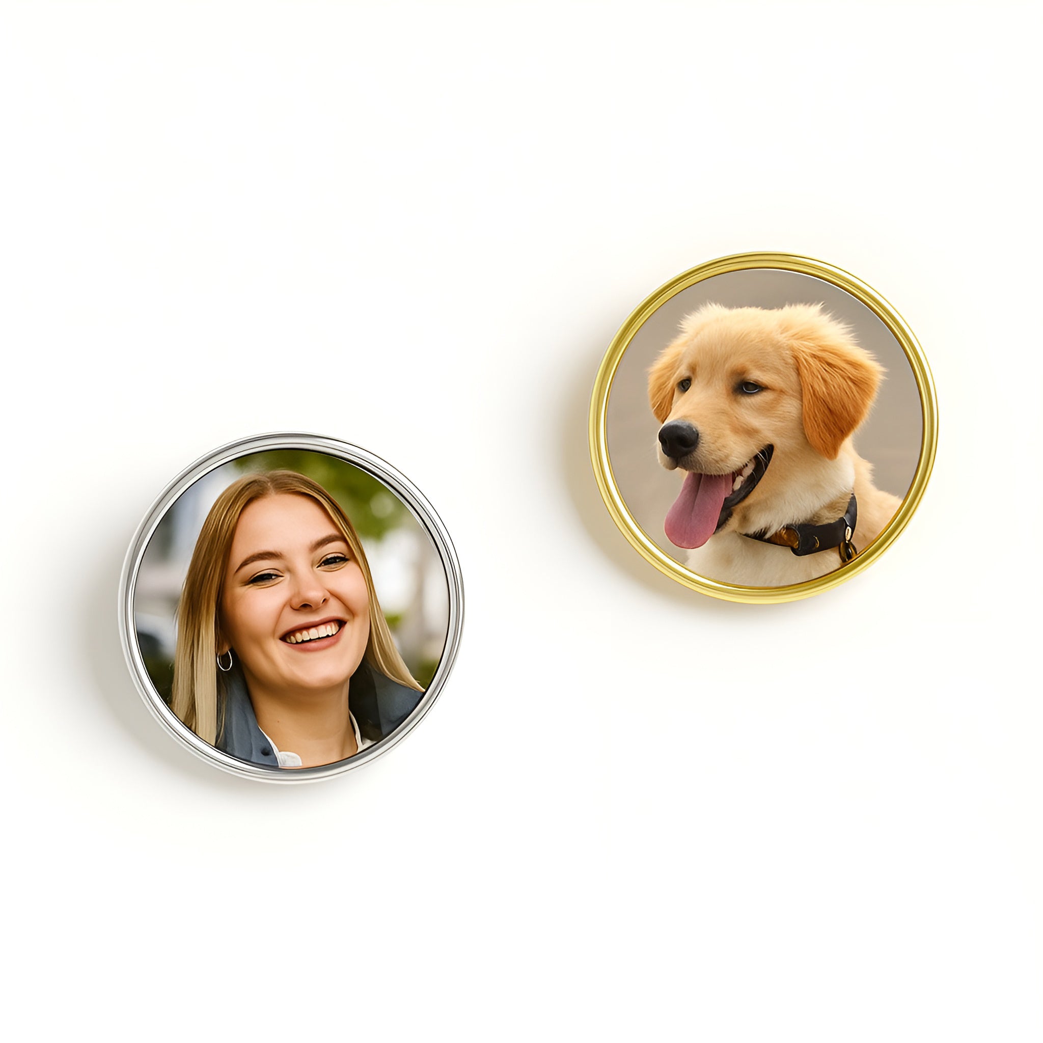 Personalised Photo Lapel Pin Badge