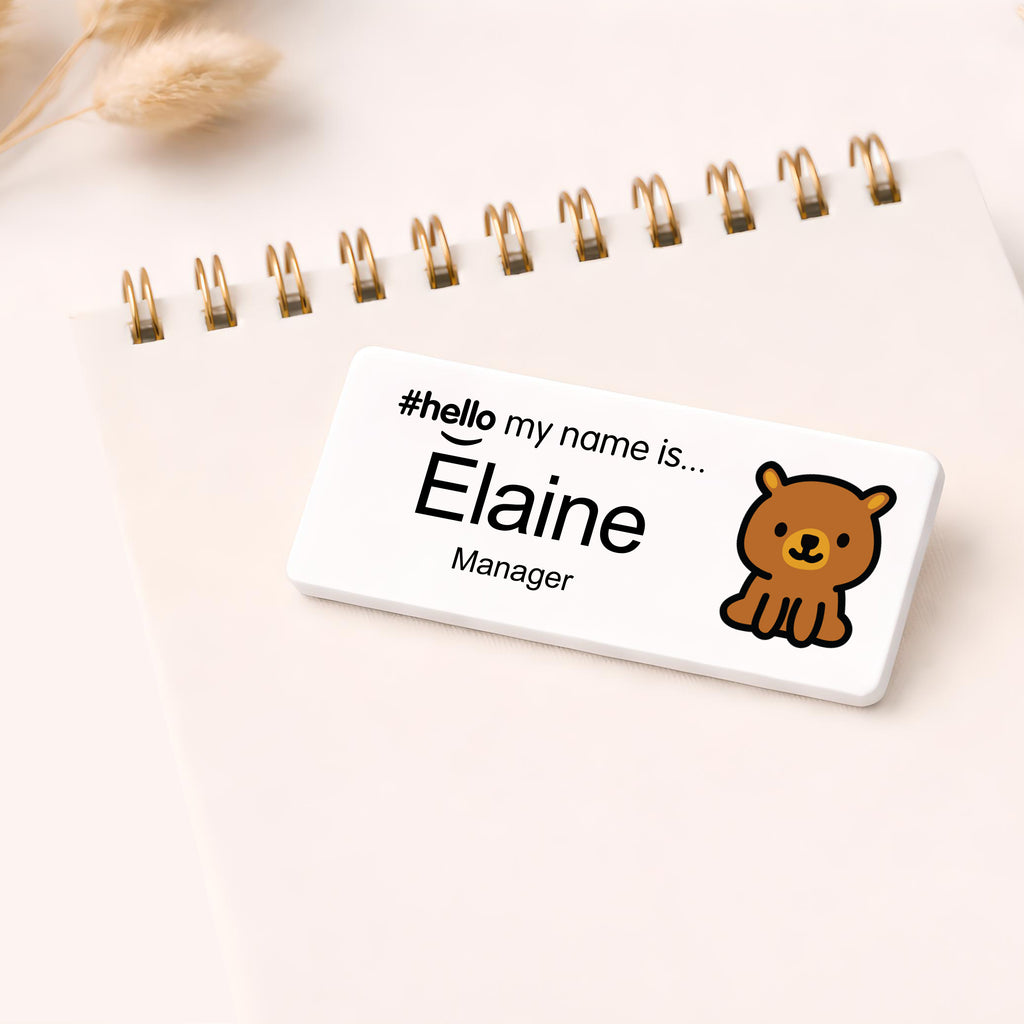 Personalised Hello My Name Is Badge