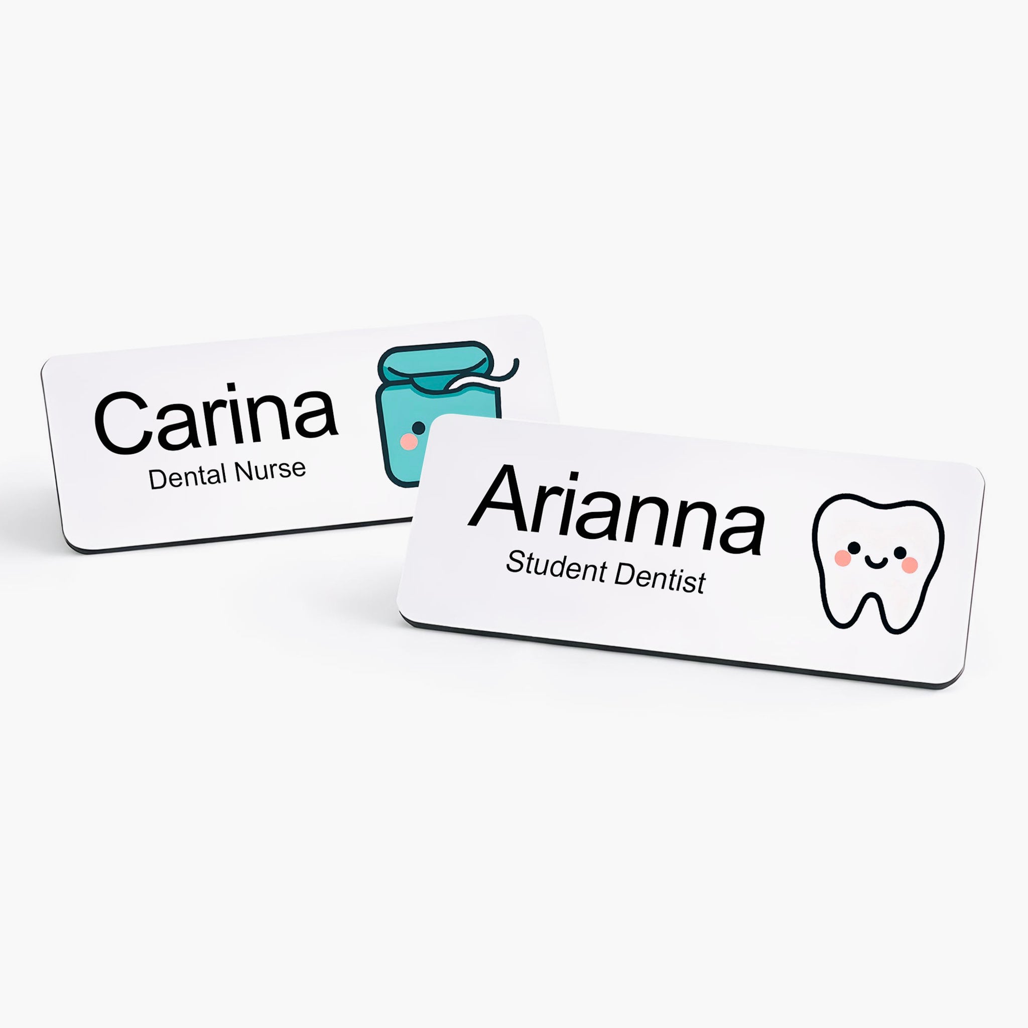Personalised Dentist Name Badge 2.5 x 7.5cm