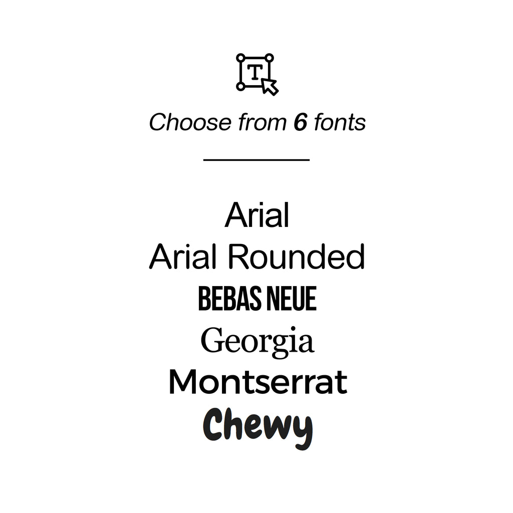 Personalised Food Themed Name Badge 2.5 x 7.5cm