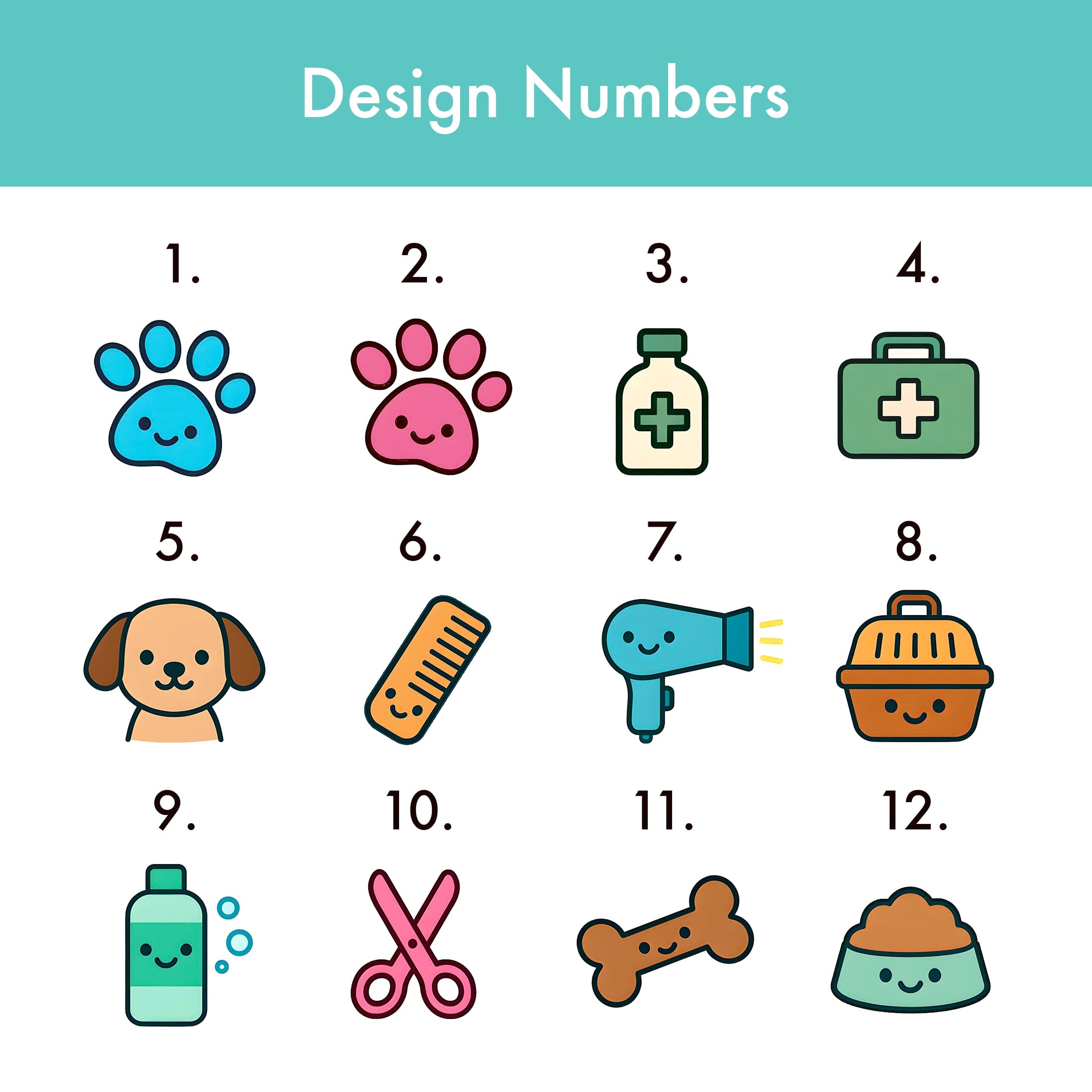 Personalised Vet & Dog Groomer Name Badge 2.5 x 7.5cm