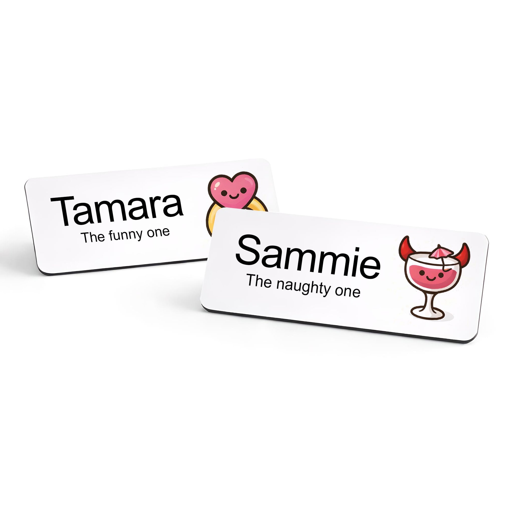 Personalised Hen Do Name Badge 2.5 x 7.5cm