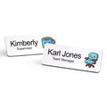 Personalised Office Team Name Badge 2.5 x 7.5cm