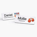 Personalised Phlebotomist Name Badge 2.5 x 7.5cm